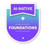 Бейдж AI-Native Foundations