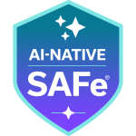 Бейдж AI-Native SAFe